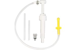 Aetleemo Lower Unit Gear Lube Pump for Quart Bottles, 8cc Hand Transfer Gear Oil, Transmission and Differential Fluid, Fit Most Marine Boat Outboard Motors