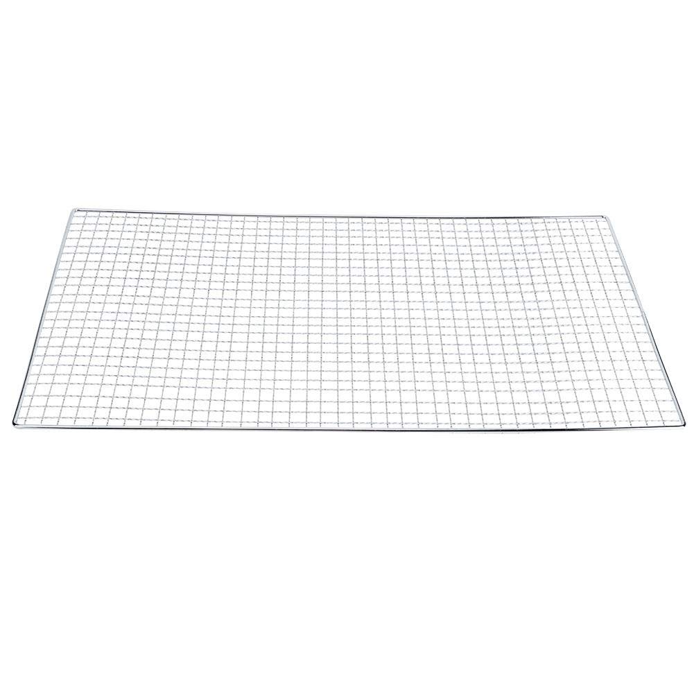 HERCHR 19.7''x11.8'' Wire Cooling Rack for Baking,Nonstick Barbecue Grill Mat Stainless Steel