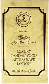 Taylor of Old Bond Street 100ml Luxury Sandalwood Aftershave Lotion view 2