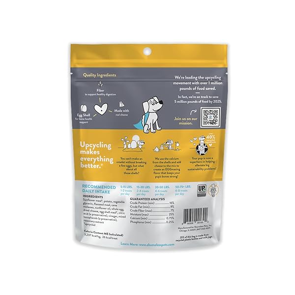 SHAMELESS PETS BREAK AN EGG SOFT-BAKED BISCUIT, 6 OZ