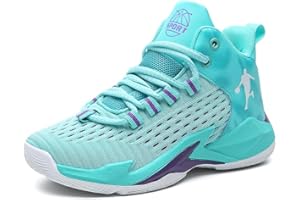 Danhengduo Basketball Shoes for Boys and Girls, Walking Running Shoes Breathable Comfortable Boys Sneakers for Little and Big