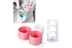 IGNALU for Spectra Bottle Holder,Compatible with Spectra S1,S2 Accessories(Suitable for Older Models of The Previous Generation) - Bottle & Hose Mount for Breast Pump,Fits S1 S2,Simplify Pumping (Pink)
