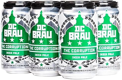 DC Brau The Corruption India Pale, 6 pk, 12 oz cans, 6.8% ABV