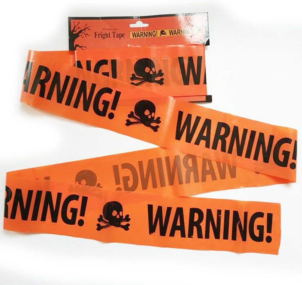 Halloween Caution Tapes Warning Tape Halloween Trick or Treat Party Decoration Haunted House