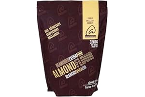 Almondena Extra Fine Premium Almond Flour (Blanched) for Baking and Cooking, 3.5 Lbs