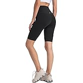 Yvette Womens Biker Shorts Tummy Control High Waist Running Workout Yoga Shorts