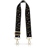 DANHRO Wide Purse Strap Replacement Crossbody Handbag Shoulder Strap Adjustable Bag Straps Replacement