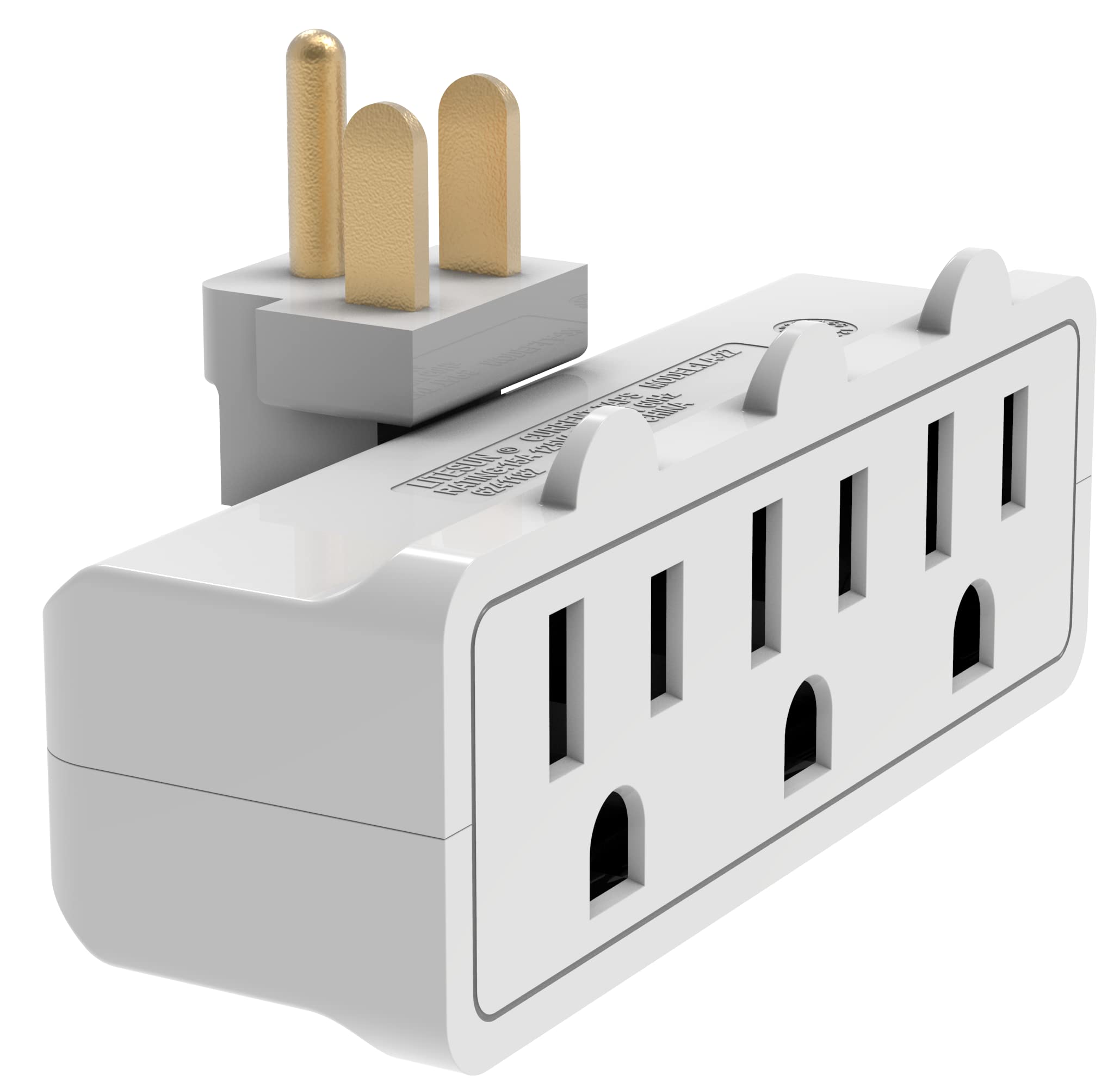 Tania Wiring Devices UL Listed 3-Outlet Grounded