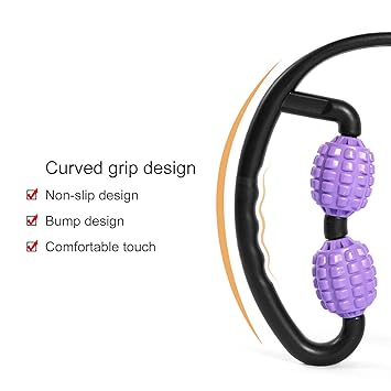 JEEZAO piankowy wałek do uda, elastyczny wałek do masażu 360 ...