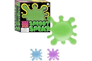 Schylling NeeDoh SplootSplat -The Splat That Sploots - Sensory Toy to Squish, Squeeze, and Pull - Ages 3 and Up - Color May Vary; One Per Pack