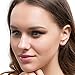 Jstyle Jewelry Stainless Steel Womens CZ Stud Earrings Set Piercing, 8 Pairs 3MM
