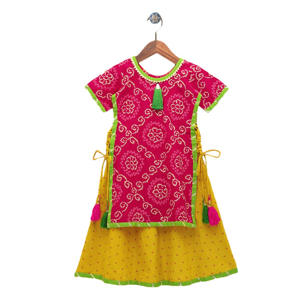 hopscotch ethnic dresses for girl