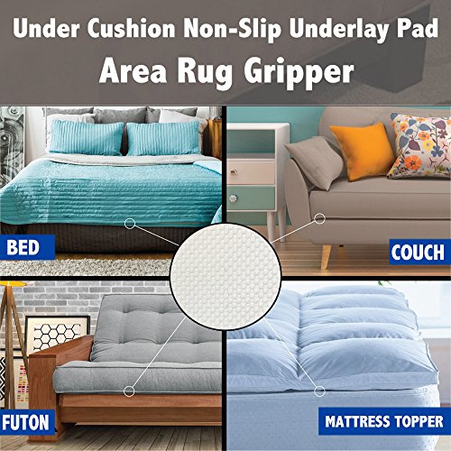 PX Home Under Cushion Antislip Underlay Pad,Stops Couch Cushions from