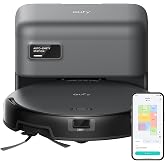 eufy C10 Robot Vacuum Self Emptying, 8 Weeks Hands Free, 2.85-Inch Slim | Advanced Smart Mapping with LiDAR Navigation, Power