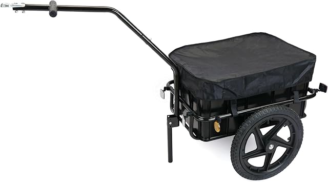 Remolque de bicicleta para carga de 40Kg con caja de 70L: Amazon.es: Electrónica
