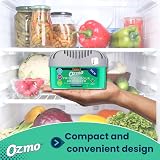 Ozmo 2 in Fridge Odour Absorber 200g - Lasts 12 Weeks - Safe Temperature view 4