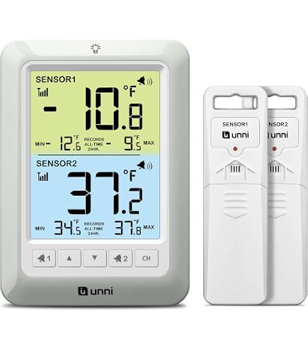 Amazon.com: JUNLIXN Digital Alarm Thermometer VICI TM803