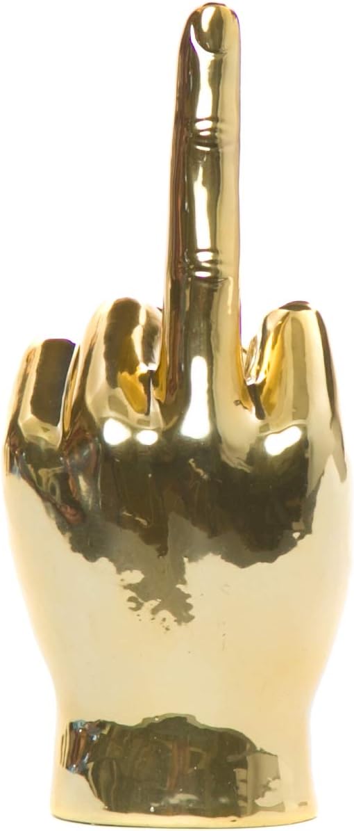 Interior Illusions Middle Finger Tabletop Decoration: Home & Kitchen