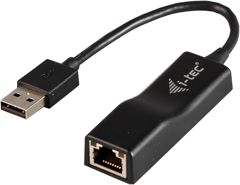 i-tec USB 2.0 Fast Ethernet LAN Network Adapter RJ-45 Windows MacOS Linux