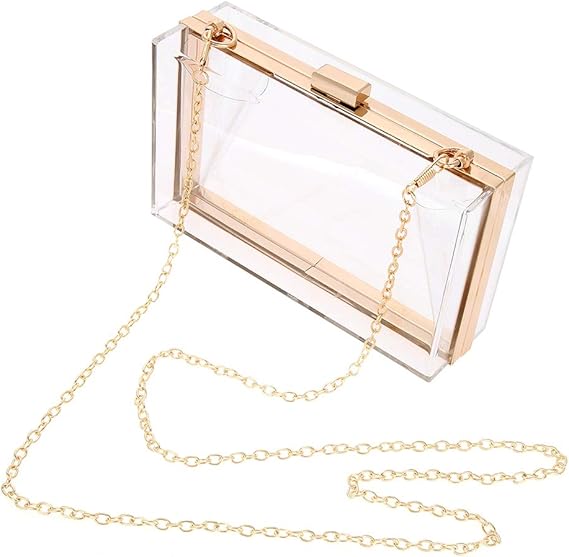 clear see through purse