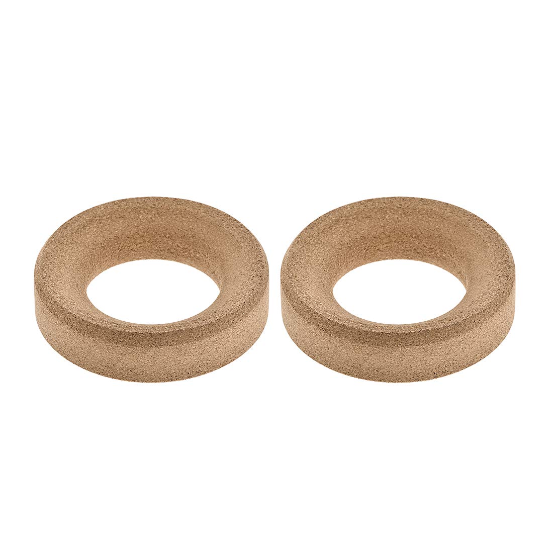 sourcing map Lab Flask Support Cork Stand 120mm Diameter Round Bottom Holder for 500ml-3000ml Flasks 2Pcs