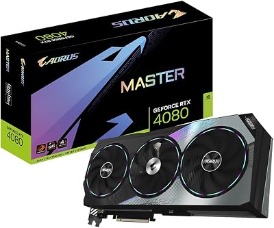 Gigabyte AORUS GeForce RTX 4080 MASTER 16GB GDDR6X Graphics Card PCI-E 4.0
