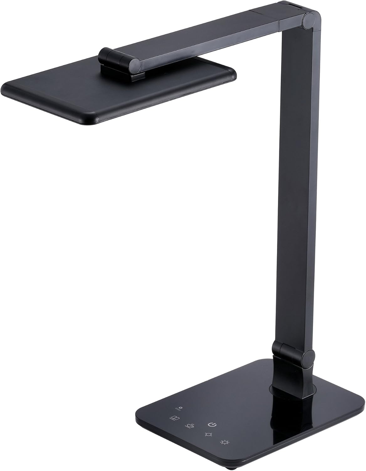 PureOptics LED Adjustable Color Temperature Desk Lamp, Dimmable, USB Charging Port (VLED1600)