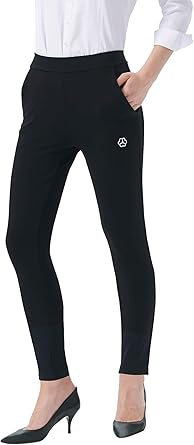 black pull on work pants