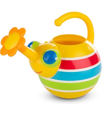 Small Watering Can For Kids - 700ml/23.7 Oz Plastic Can With Detachable Nozzle, Pink