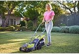 RYOBI 18V ONE+ Cordless Lawn Mower and Grass Trimmer Twin Kit 4.0Ah Battery view 3