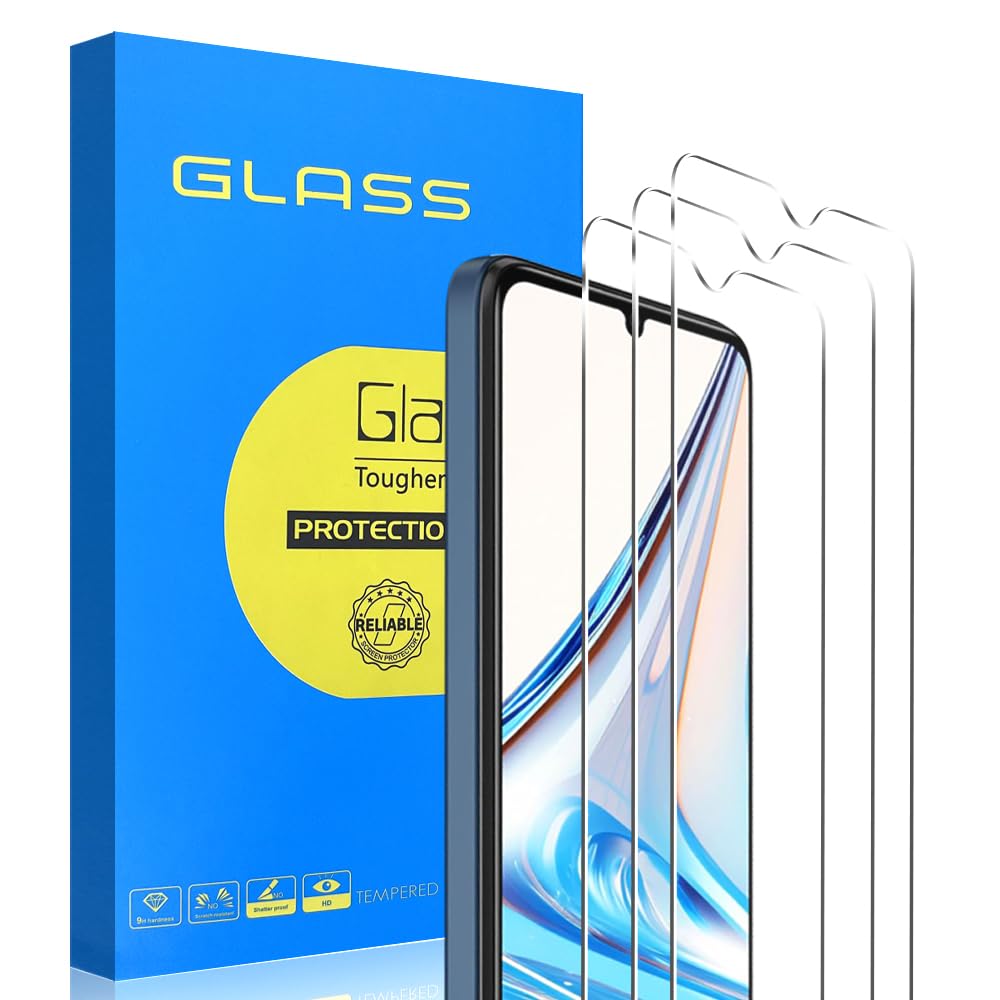 Photo 1 of YUSYAIE [3 Pack] Tempered Glass Screen Protector Compatible with BLU G44/G44 Plus with 9H HD Clear Transparent Ultra thin Protective Glass Film