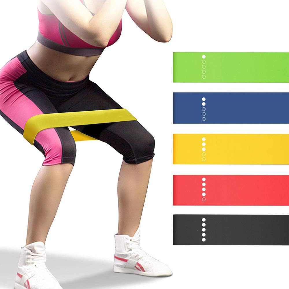 NEALLE Resistance Bands, Exercise Loop Bands for Legs Butt, Strength Training, Workout Bands Pilates Yoga Fitness