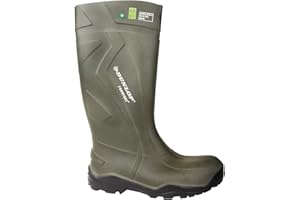 Dunlop Protective Footwear E76294308 Purofort Full Safety Boots with Steel Toe, 100% Waterproof Purofort Material, Lightweigh