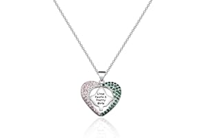 CHOORO Sorority Gifts Graduation Gift Pink and Green Necklace Sorority Graduation Jewelry