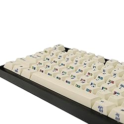 153 Key C64 Commodore 64 Dye Sub Keycaps PBT ISO