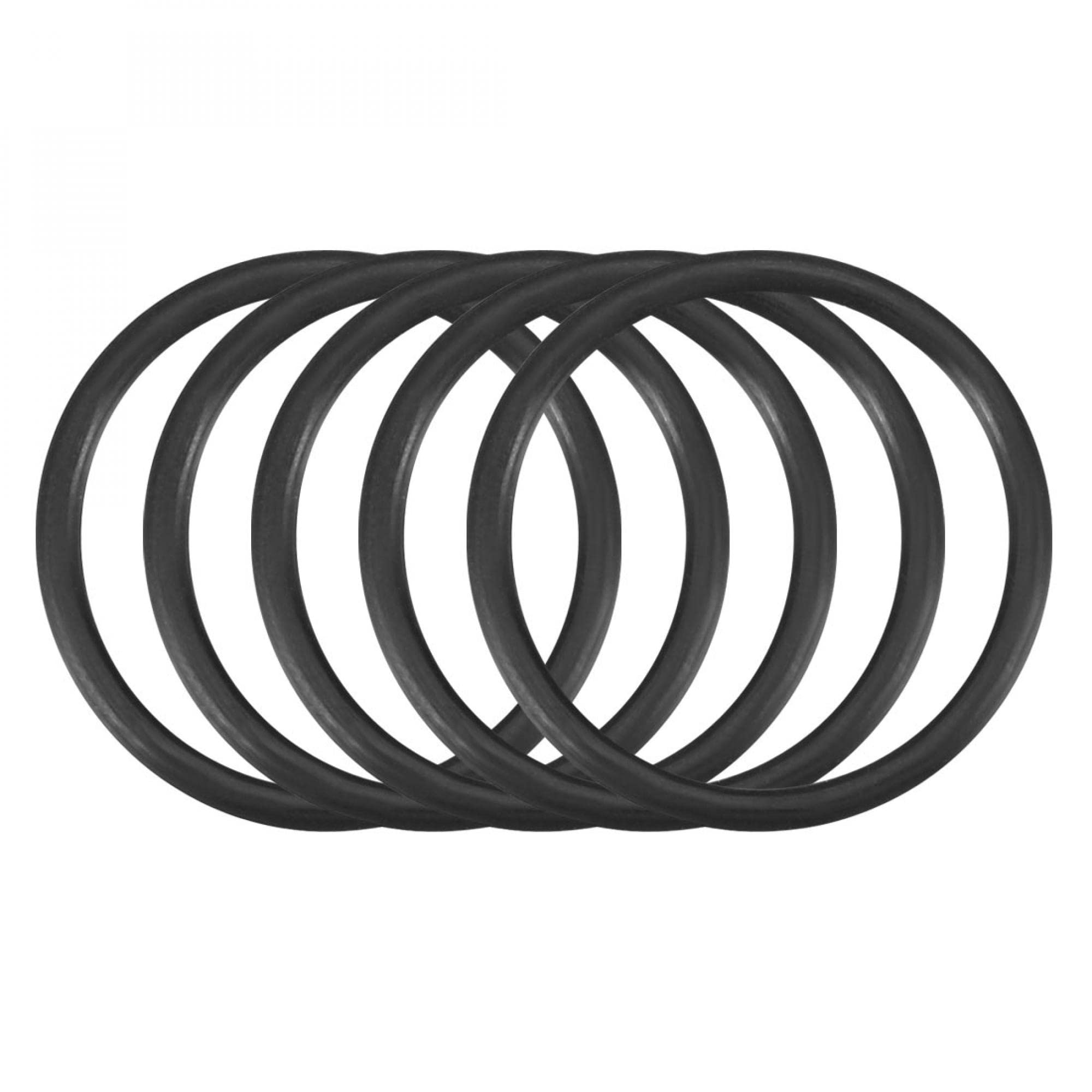 Sourcingmap Nitrile Rubber O-Rings, 18mm OD 15mm ID 1.5mm Width, Metric Sealing Gasket, Pack of 50