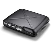 Aluminum Code Wallet, Combination Lock, RFID Blocking. Model: CODE WALLET | Lockable with 3-digit code for added security. Quick card access. Holds up to 10 cards &amp; bills.