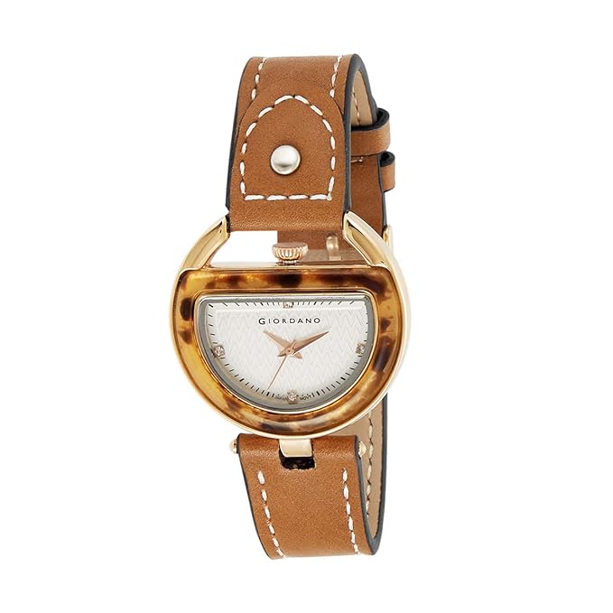 Giordano Analog White Dial Women's Watch-C2148-01