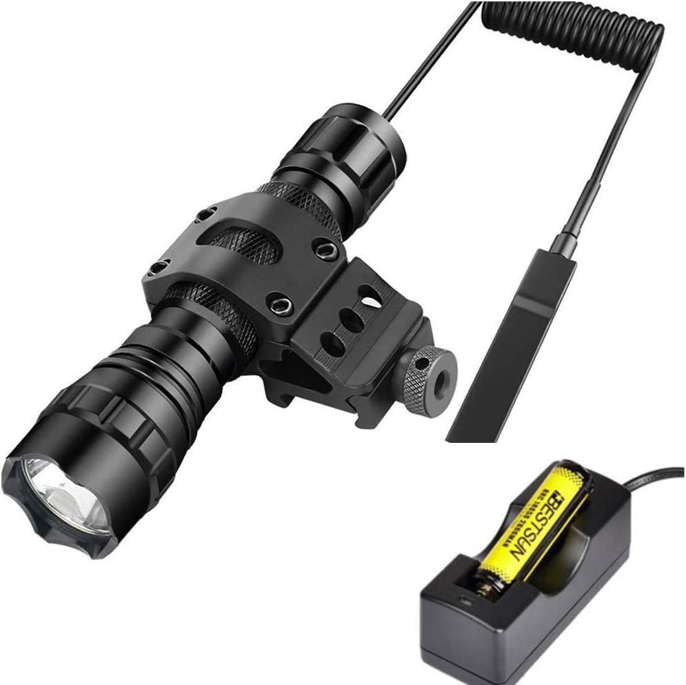 BESTSUN Tactical Flashlight Cree XmL2 LED 1200 lm 1 Mode 318V Hunting