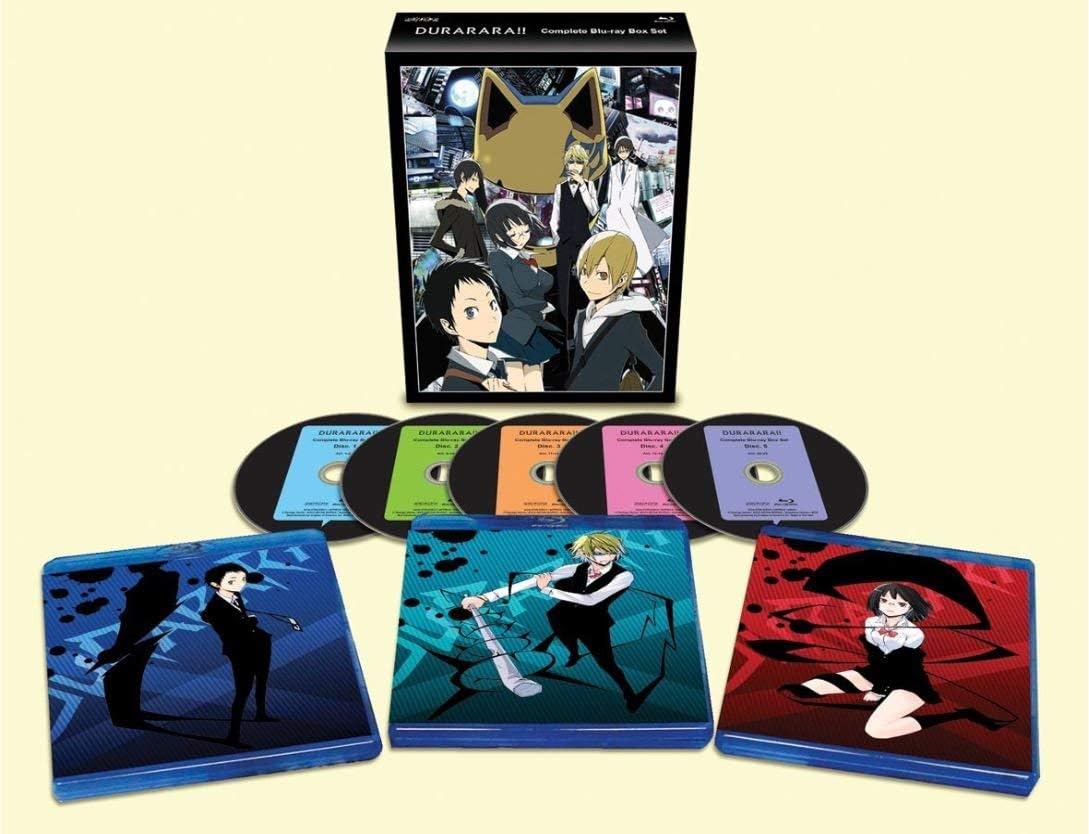 Durarara!! Complete Collection BLURAY Set (Eps #1-26)