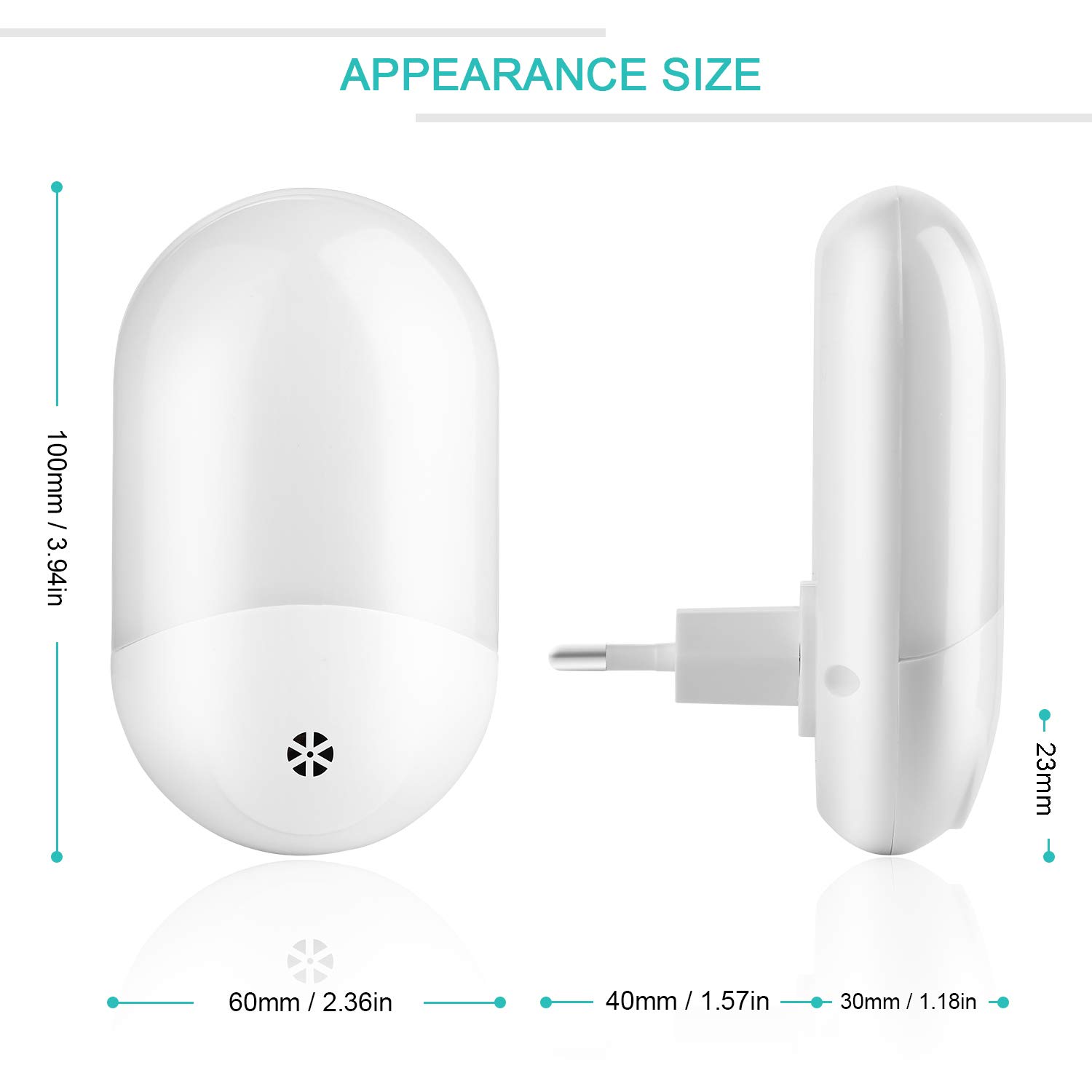 Ekkong Lampe De Chevet Enfant Veilleuse Prise Electrique Avec Capteur Crepusculaire Classe Energetique A Blanc Chaud Veilleuse Enfant Cuisine Maison Veilleuses Dwteam In