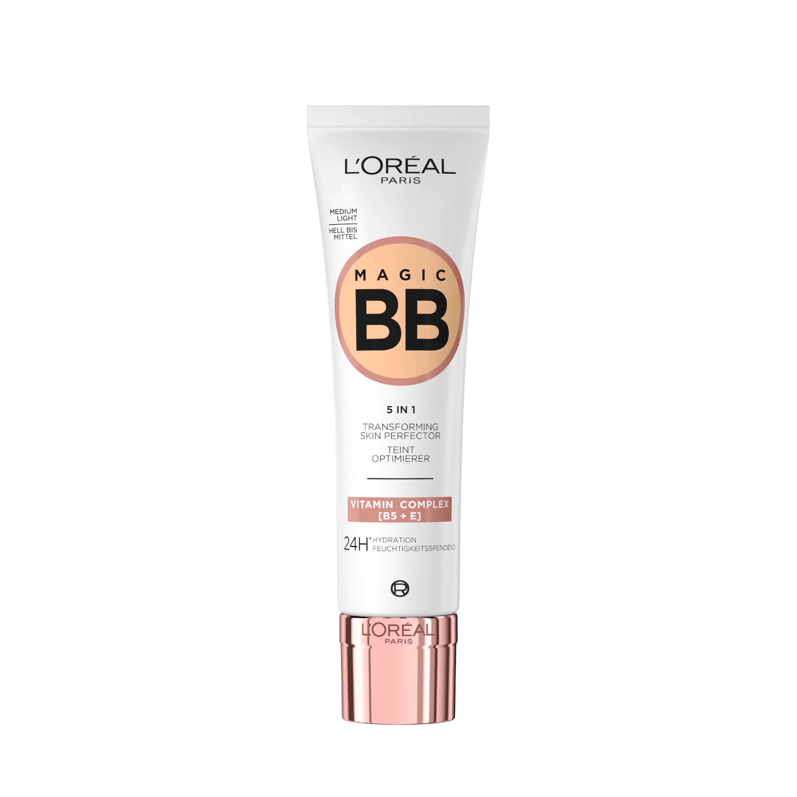 L'Oréal Paris BB C'est Magic Hell to Medium, Blemish Balm Cream (BB Cream) for a natural-looking complexion, moisturizing, 30ml