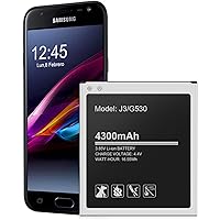 Galaxy J3 Battery, Upgraded 4300mAh Wavypo Li-ion Battery Replacement for Samsung Galaxy J3 J327A J327P J320V J320A J320F J32