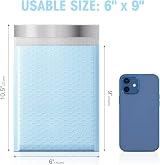 Switory 25 Pcs Bubble Mailers 6x10 Inch Self Seal Padded Envelopes view 2