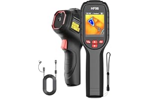 HSFTOOLS HF96 Thermal Camera with Laser Pointer, Intelligent Scene Detection, Super Resolution 240 x 240, Thermal Imaging Camera96 x 96 IR Resolution, 25 HZ Infrared Camera, -4°F~1022°F,11h Runtime