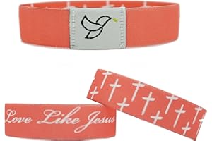 TERRIPETS Yappy Daily Bible Verse Bracelet-Stretchable Stretchy Bracelet-Religious Wearable Bracelets with NFC Scan Elastic -Inspirational Wristbands Bracelets -Jesus Faith Scripture Bracelets for Men and Women