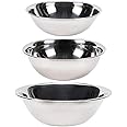 Vollrath Set of 3 Mixing Bowls: 4-Quart, 5-Quart and 8-Quart