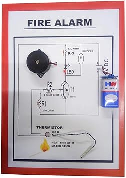 MELODYs FIRE Alarm Physics Science Working Model-Project