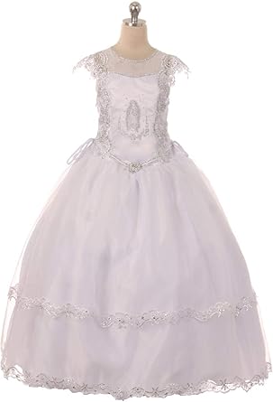 baptism dresses with our lady of guadalupe