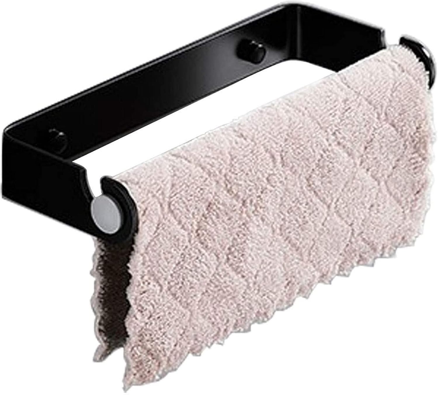 Towel Rack Wall Mounted, Space Saving Towel Bar for Bathroom, Self